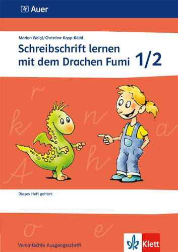 Klett | Schreibschrift lernen mit dem Drachen Fumi | 