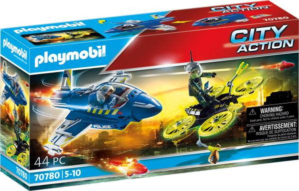 Playmobil | Polizei-Jet: Drohnen-Verfolgung | 70780