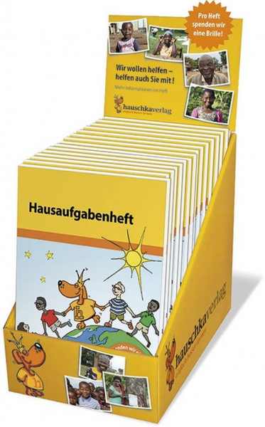 Hauschka Verlag | Hausaufgabenheft Theken-Display mit 24 Exemplare