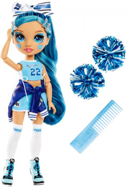 Rainbow High Cheer Doll- Skyler Bradshaw | 572077EUC