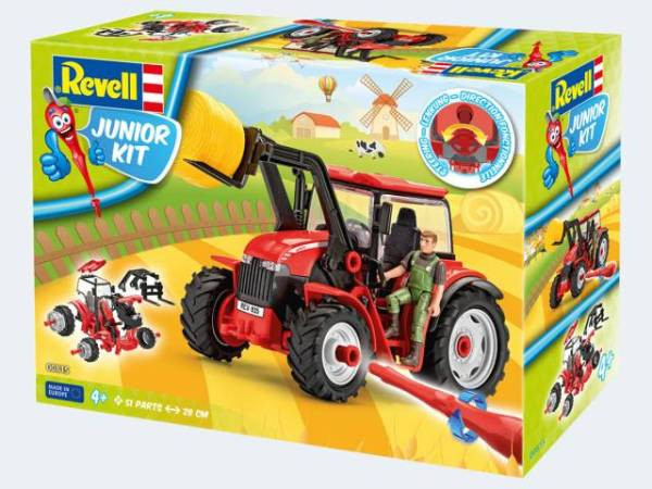 Revell | Junior Kit Traktor mit Lader und Figur | 815