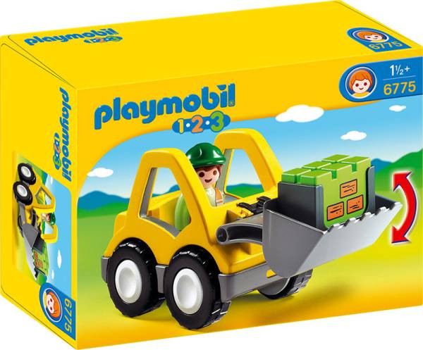 PLAYMOBIL® 1.2.3 | Radlader | 6775