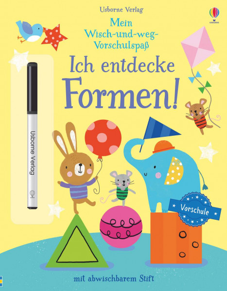 Usborne | Mein Wisch-und-weg-Vorschulspaß: Ich entdecke Formen!