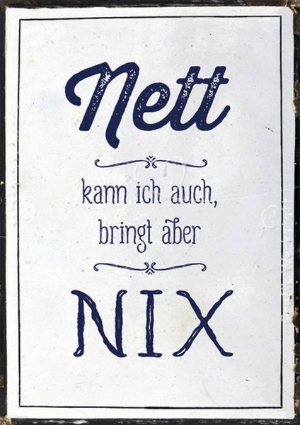 Grafik Werkstatt | Postkarte | VintageArt | Nett kann ich auch
