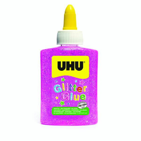 UHU | Glitter Glue pink