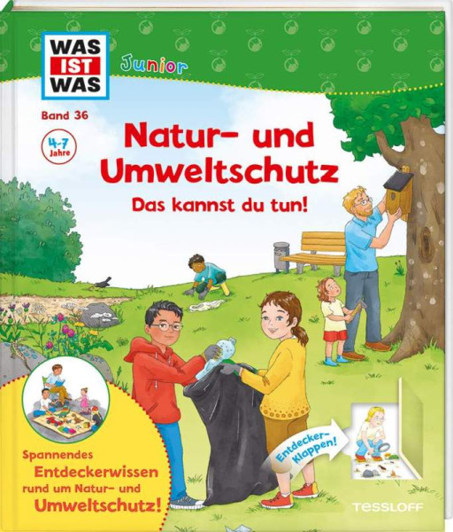 Tessloff Verlag Ragnar Tessloff GmbH & Co. KG | WAS IST WAS Junior Band 36 Natur- und Umweltschutz Das kannst du tun! | Prinz, Dr. Johanna