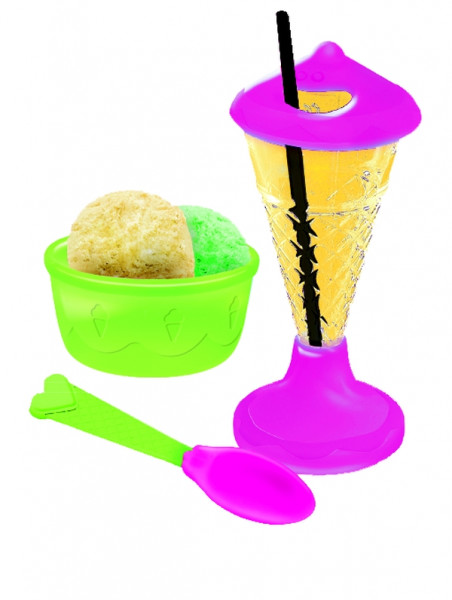 Eiscreme-Set
