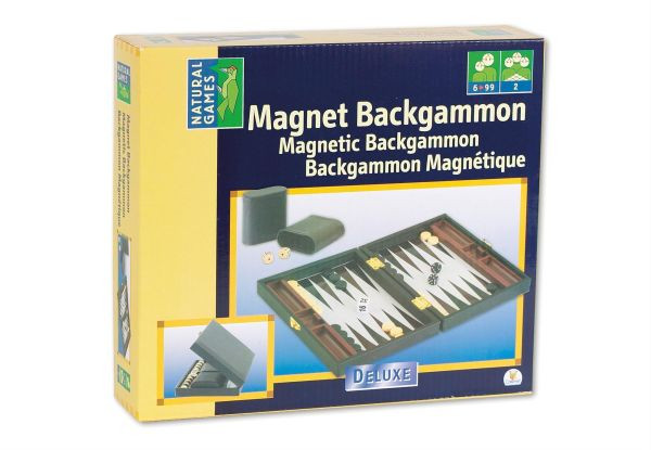 TTC Natural Games: Backgammon, magnetisch Reisespiel