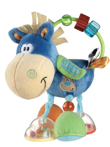 Rotho Babydesign | Playgro Pferd Klipp Klapp mit Rassel | 40016