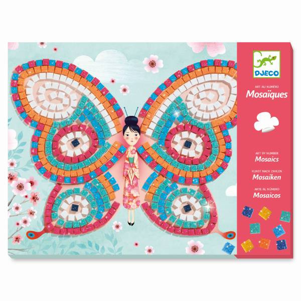 Djeco | Mosaike: Glitzer Schmetterlinge