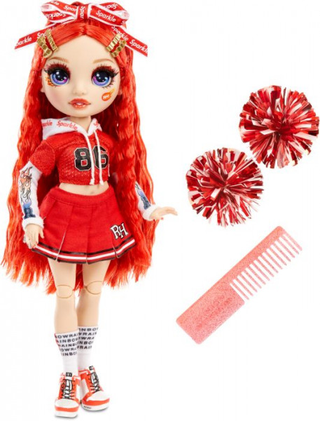Rainbow High Cheer Doll - Ruby Anderson | 572039EUC