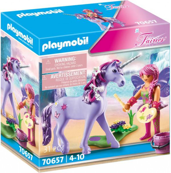 Playmobil | Einhorn mit Schmück-Fee | 70657