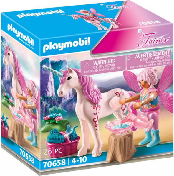 Playmobil | Einhorn mit Pflege-Fee | 70658