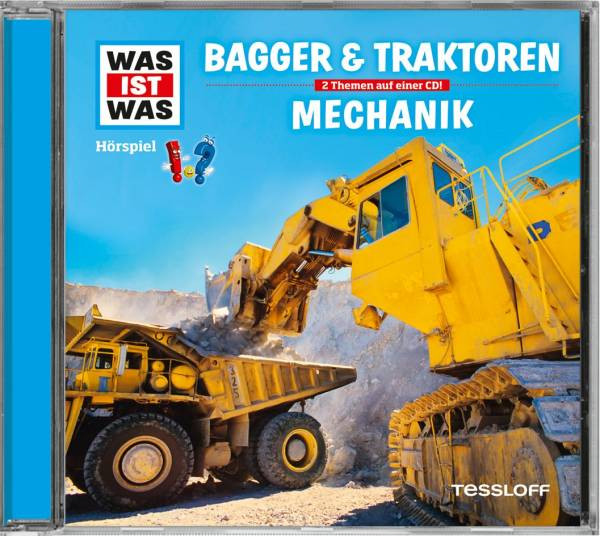 Tessloff Verlag | WAS IST WAS Hörspiel-CD: Bagger & Traktoren/ Mechanik