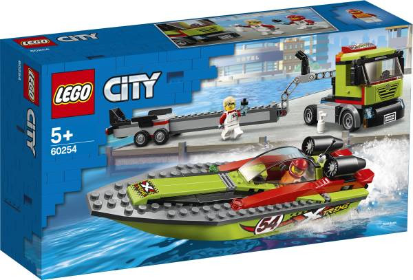 Lego | City Rennboot-Transporter | 60254