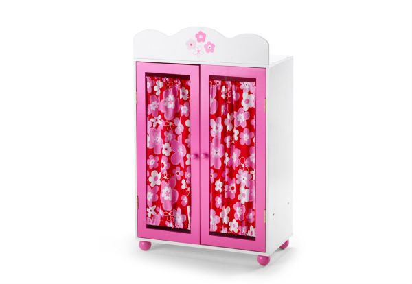 CHIC 2000: Puppen-Kleiderschrank Flowers