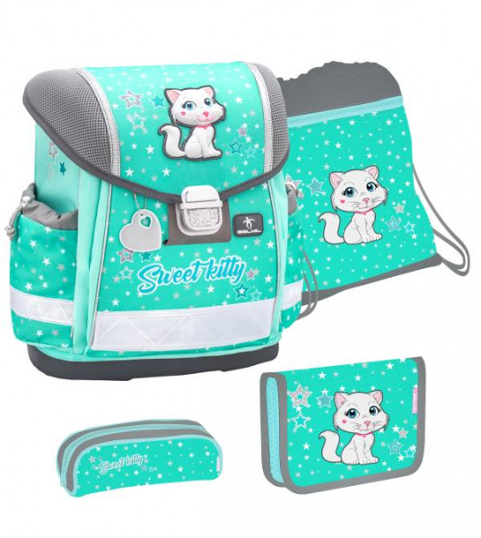 Belmil | Classy Schulranzen Set 4 - teilig Sweet Kitty