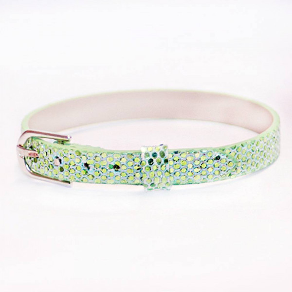 Angel Bliss | Charm Schmuck-Armband | Glitzer Grün