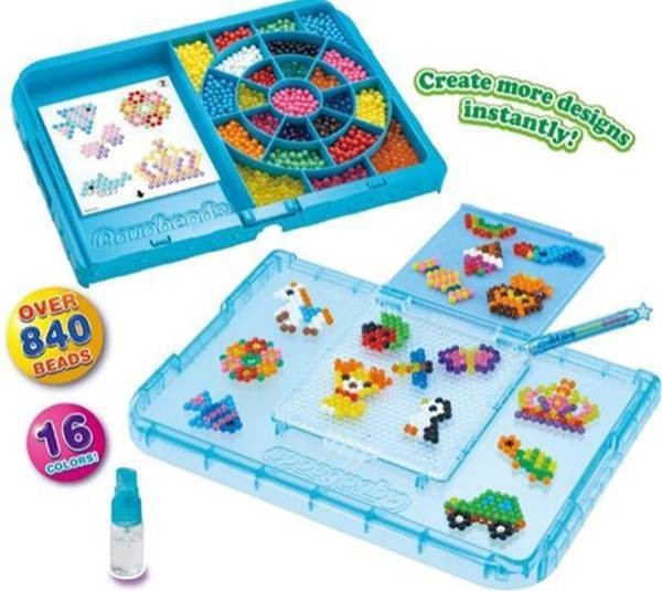 Epoch | Aquabeads Starter Set Blau 840 Perlen