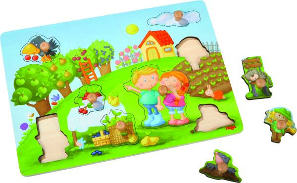 Haba | Greifpuzzle Obstgarten
