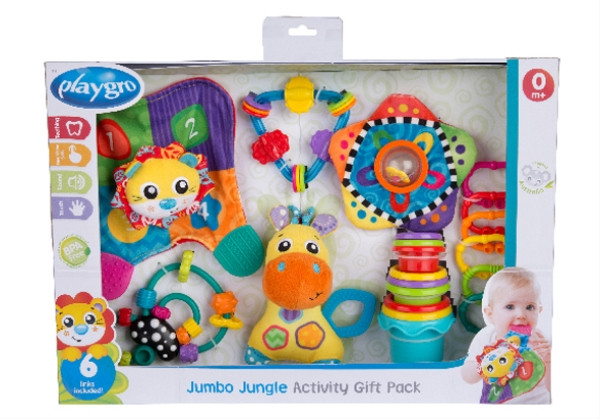 Rotho Babydesign | Jumbo Jungle Activity Geschenk-Set 24tlg | 187224