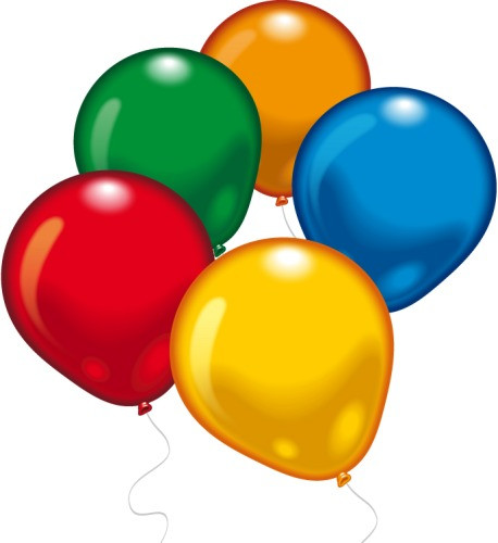 Amscan | Ballons rund 10St. Umfang 90-100cm | 45510