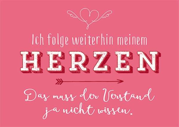 Rannenberg und Friends | Postkarte "Folge dem Herzen"