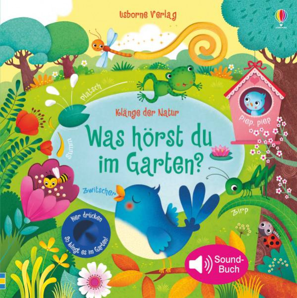 Usborne | Klänge der Natur: Was hörst du im Garten?