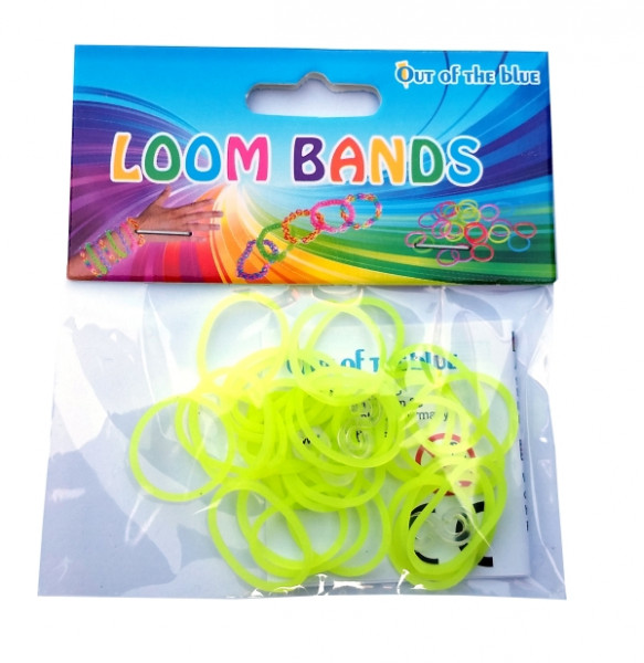 Loombandz | 30 Ringe | Neongelb