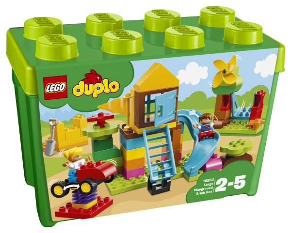 Lego Duplo | Steinebox mit großem Spielplatz | 10864