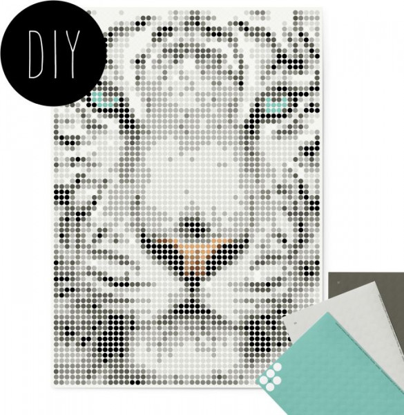 dot on | art wild | tiger