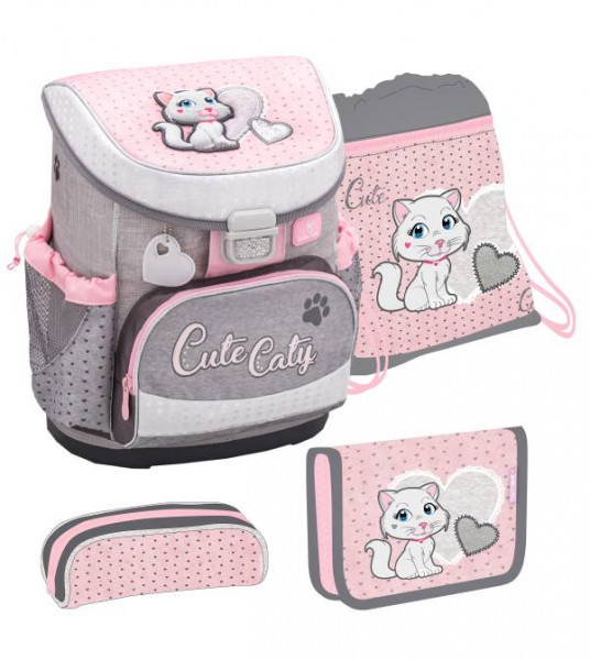 Belmil | Mini-Fit Schulranzen Set 4 - teilig Cute Caty