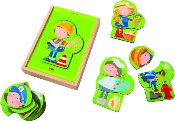 Haba | Holzpuzzle Bunter Berufe-Mix