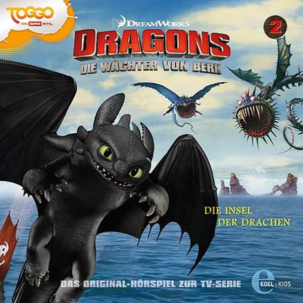 Edel | CD DRAGONS Die Wächter von Berk (12)- Die Insel der Drachen