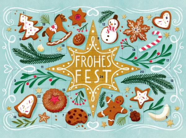 arsEdition | Mini-Adventskalender zum Verschicken |