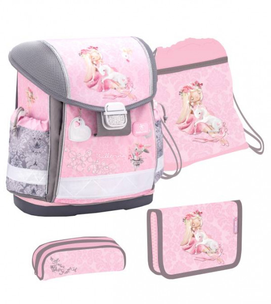 Belmil | Classy Schulranzen Set 4 - teilig Ballerina