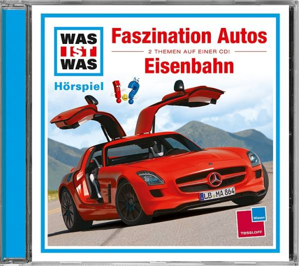Tessloff Verlag | WAS IST WAS Hörspiel-CD: Faszination Autos/ Eisenbahn