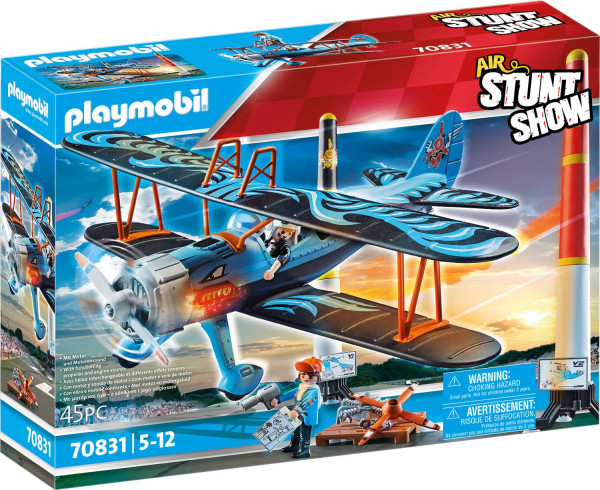 PLAYMOBIL® | Air Stuntshow Doppeldecker "Phönix" | 70831