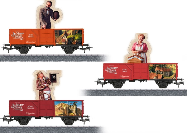 Märklin | H0 Güterwg.-Set 1 Jim Knopf | 44815