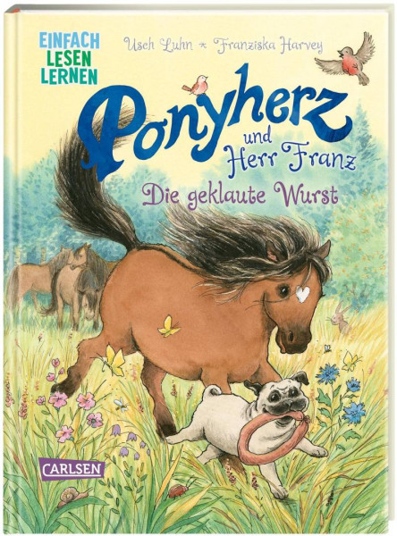 Carlsen | Ponyherz und Herr Franz 1: Ponyherz und Herr Franz: Die geklaute Wurst | Luhn, Usch