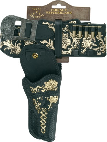 Schrödel | Gürtel groß schwarz, 1 Holster ca.90 cm | 7044117