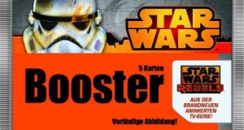 Topps | Star-Wars Rebels Attax 1 Booster 5 Karten/Packung | 010277