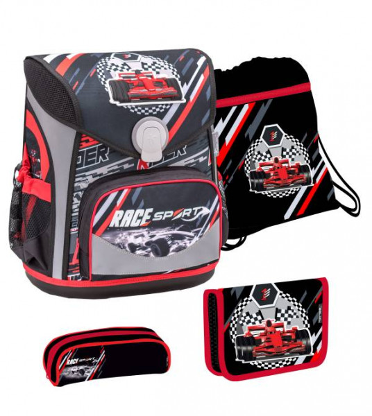Belmil | Cool Bag Schulranzen Set 4 teilig Racing Sport