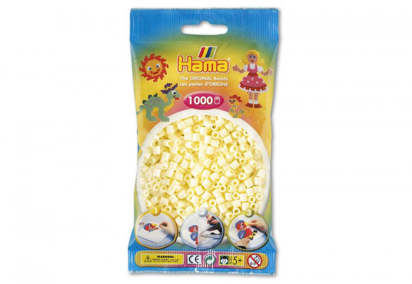 Dan Import | HAMA Perlen Creme 1.000Stück | 207-02