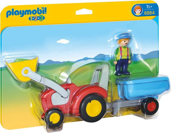 Traktor mit Anhänger         