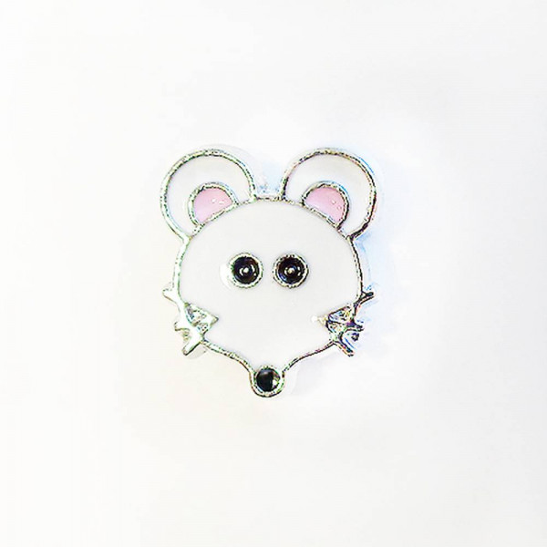 Angel Bliss | silberner Schmuckanhänger für Charm Armband | Maus