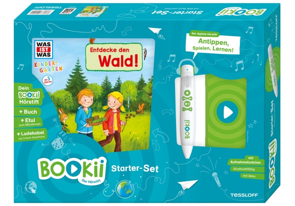 Tessloff Verlag Ragnar Tessloff GmbH & Co. KG | BOOKii® Starterset WAS IST WAS Kindergarten Entdecke den Wald!