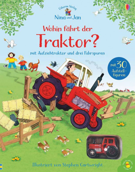 Usborne | Nina und Jan: Wohin fährt der Traktor?