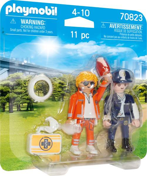 Playmobil | DuoPack Notarzt und Polizistin | 70823