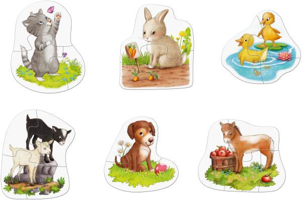 Haba | 6 erste Puzzles – Tierkinder
